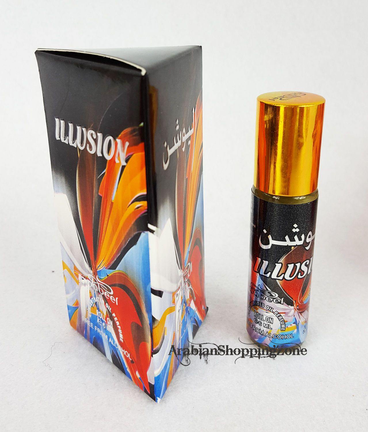 3 PCS Nabeel Perfume Oil Attar Musk/OUD Roll-on 6ML (3 Bottles)