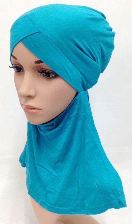 V-Shape Modal Cotton Muslim Women Inner Hijab Caps Islamic Underscarf