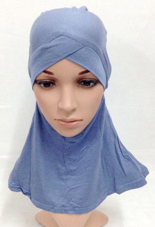 V-Shape Modal Cotton Muslim Women Inner Hijab Caps Islamic Underscarf