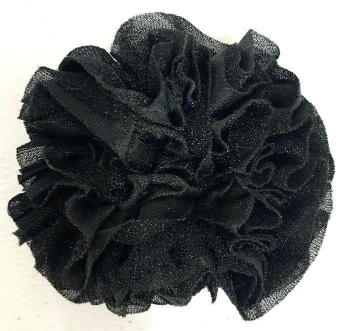 Khaleeji Volumizer Scrunchie Large Maxi Flower Hair Tie Bun Scarf