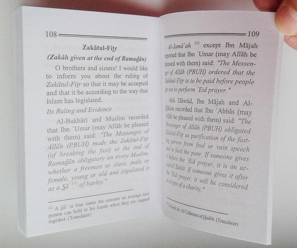 The Rulings & The Virtues of Ramadan (English) from Dar AL-Salam Pocket Size