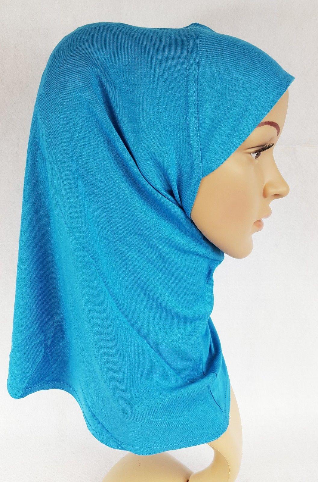 Premium Slip On Instant Egyptian Cotton Muslim Girls Hijab Shawls Wrap Headwear