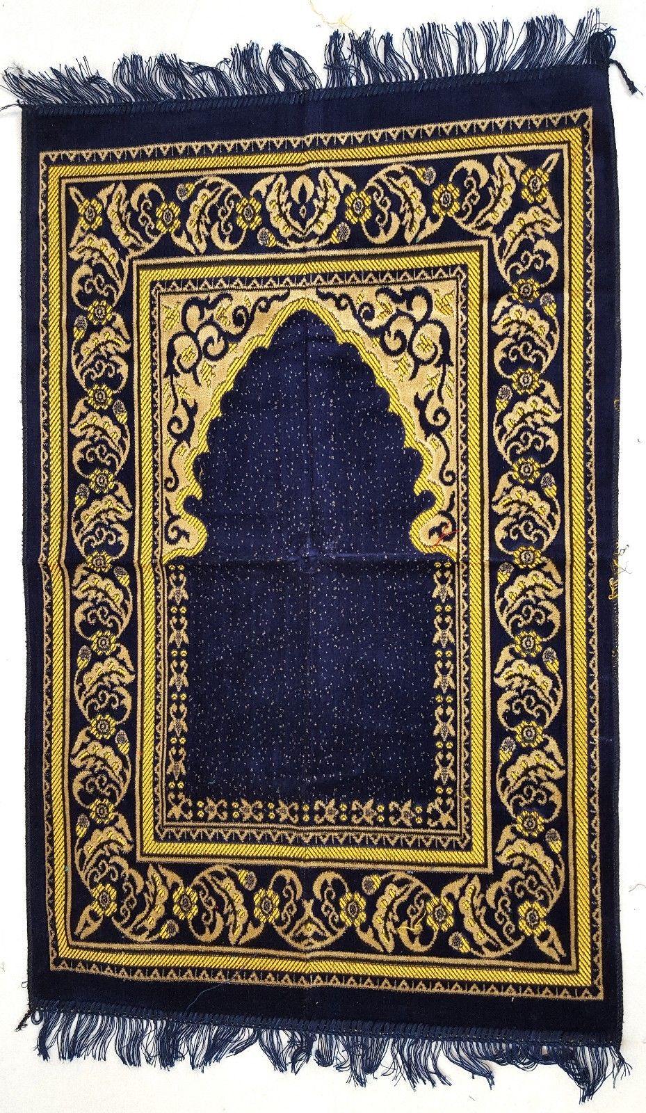 Turkish Soft Islamic Muslim Prayer Rug Namaz Carpet 110x70cm (43*27inch)