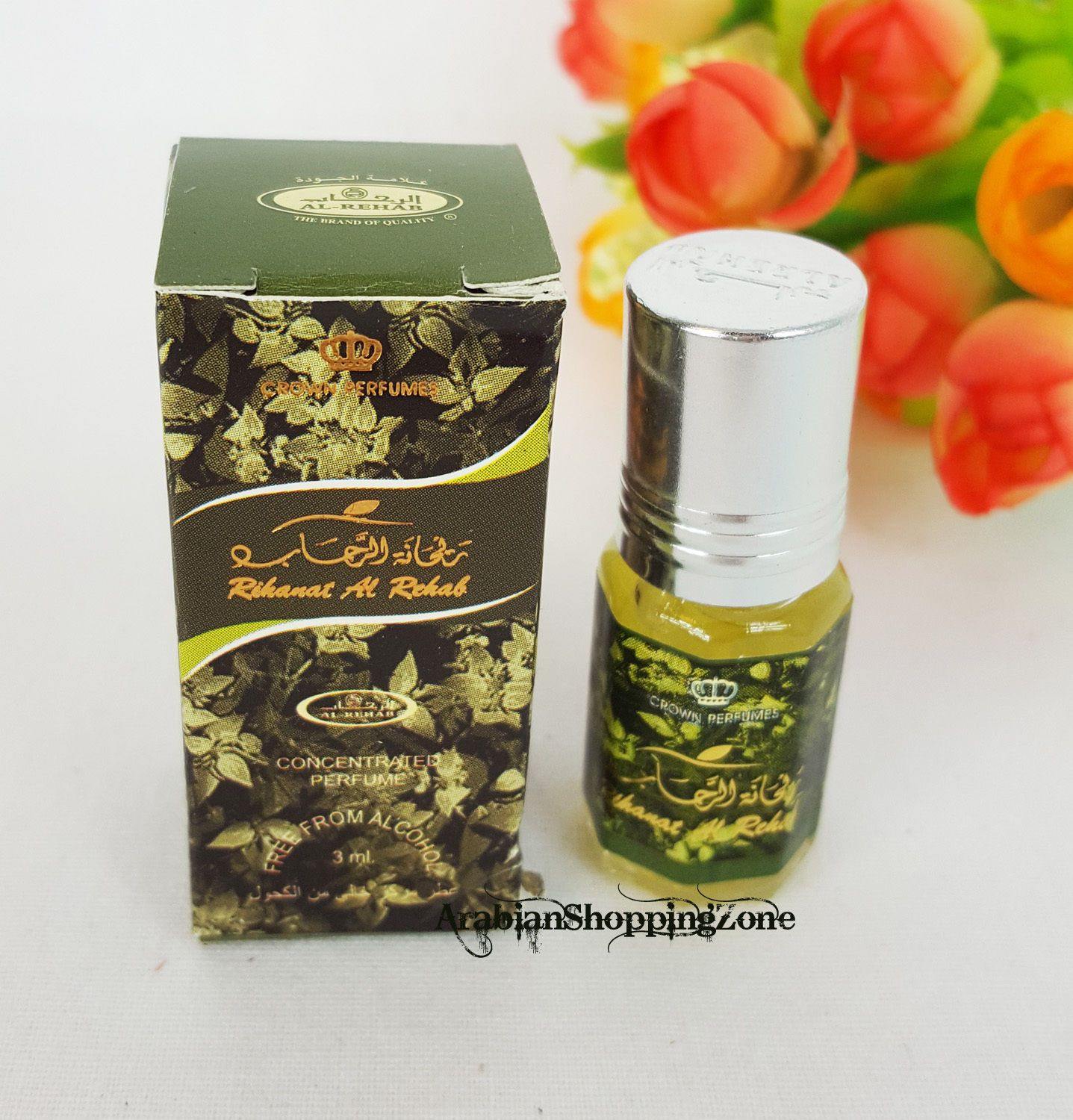 3 PCS AL Rehab Perfumes Concentrated Oil Attar Parfume 3ml  (3 Bottles)