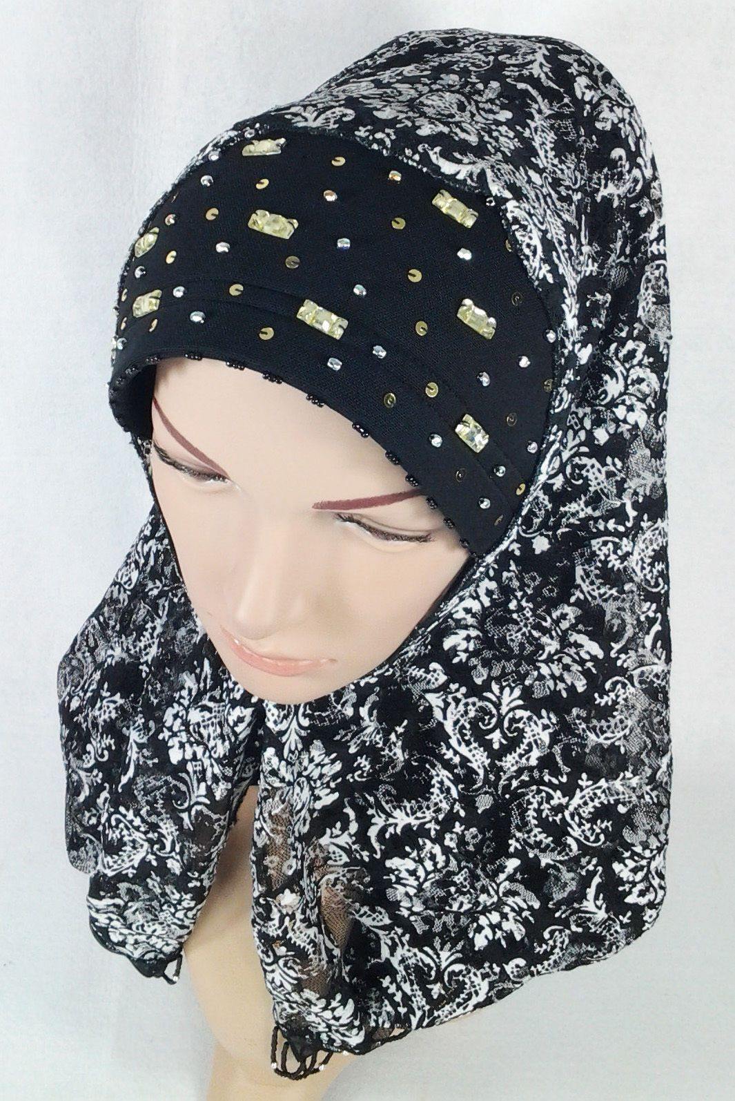 Summer Hijab Islamic Cap Headwear Scarf Shawls