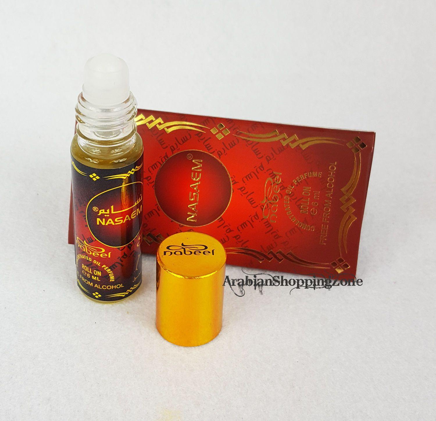 3 PCS Nabeel Perfume Oil Attar Musk/OUD Roll-on 6ML (3 Bottles)