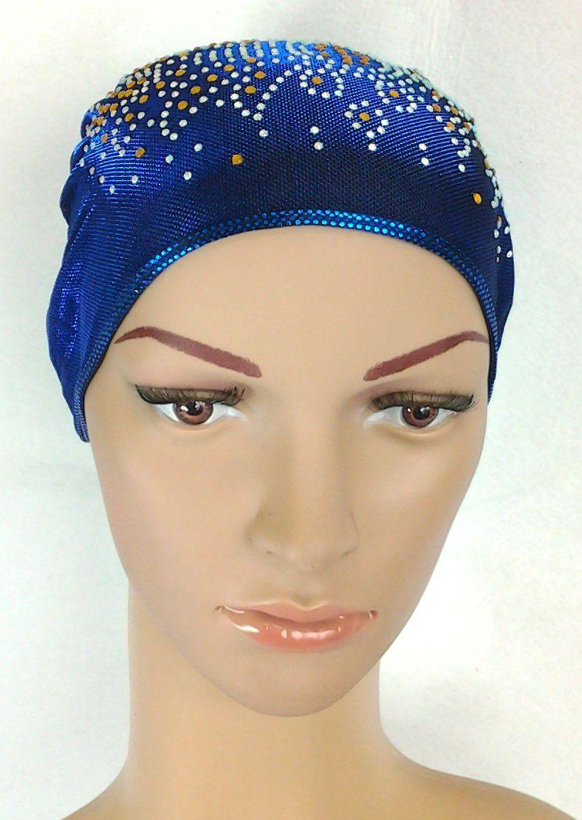 SHINING THREADS RHINESTONE Muslim Inner Caps Islamic Underscarf Hats Ninja Hijab