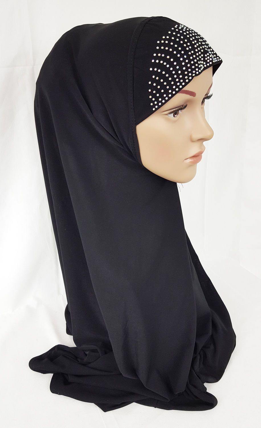 Instant Hijab Scarf Khimar One Piece Abaya Jilbab Al Amira Hijab