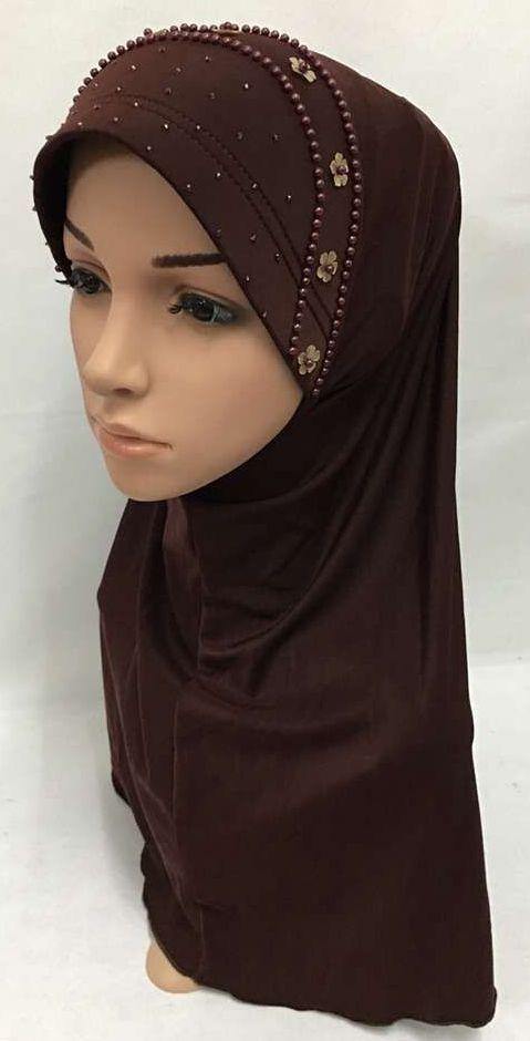 Summer LightWeight Lycra Slip-on Muslim Hijab Islamic Scarf Shawls