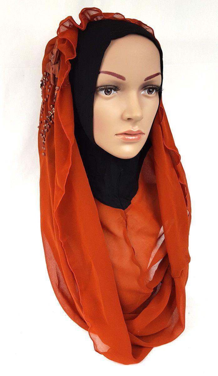 One-piece Amira Hijab Muslim/Islamic Head-wear Easy Wear High Quality