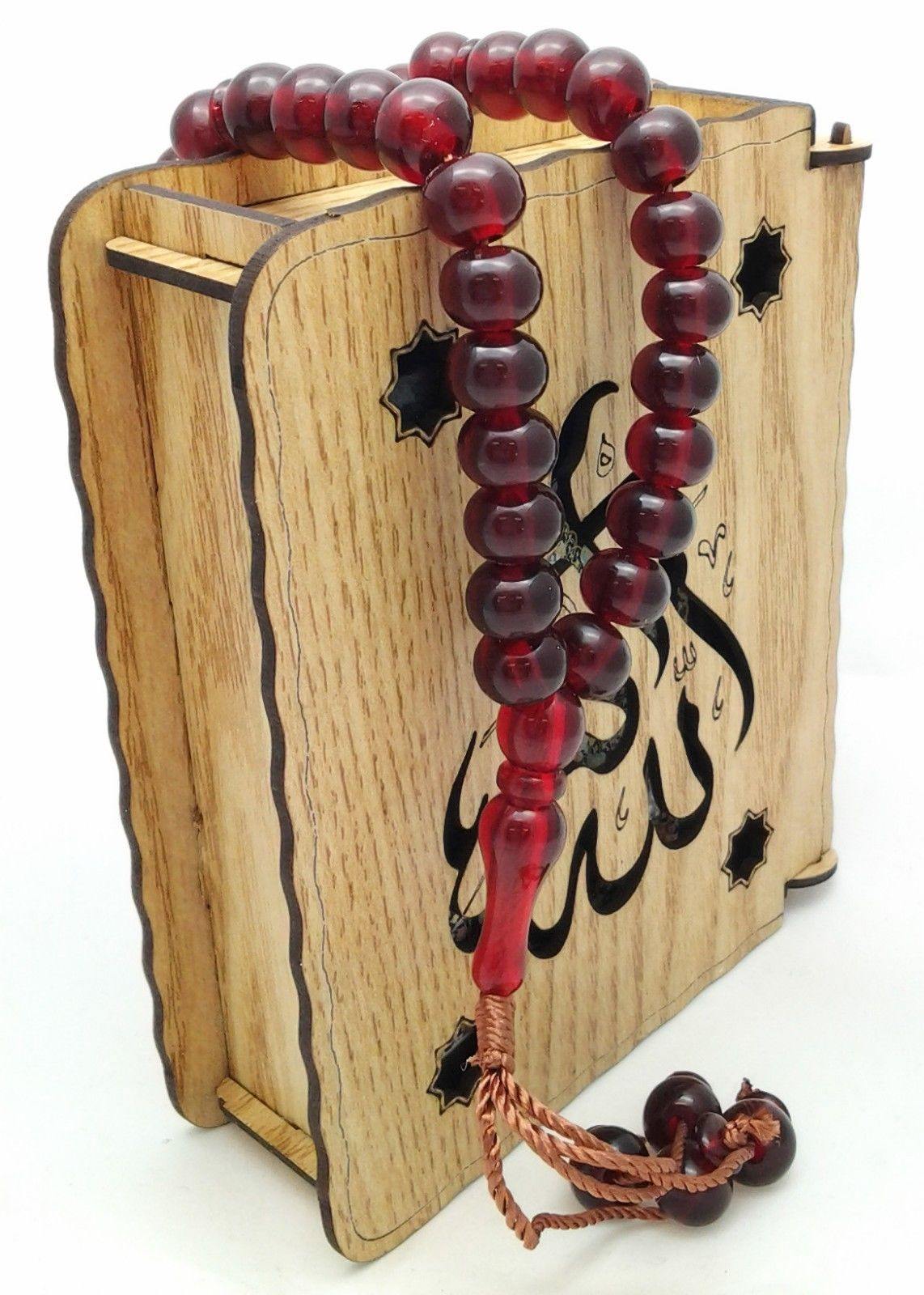 Acrylic TESBÄ°H Islamic Prayer Beads tasbih MASBAHA Misbaha Tasbeeh