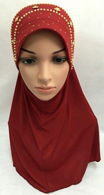 Summer LightWeight Lycra Slip-on Muslim Hijab Islamic Scarf Shawls