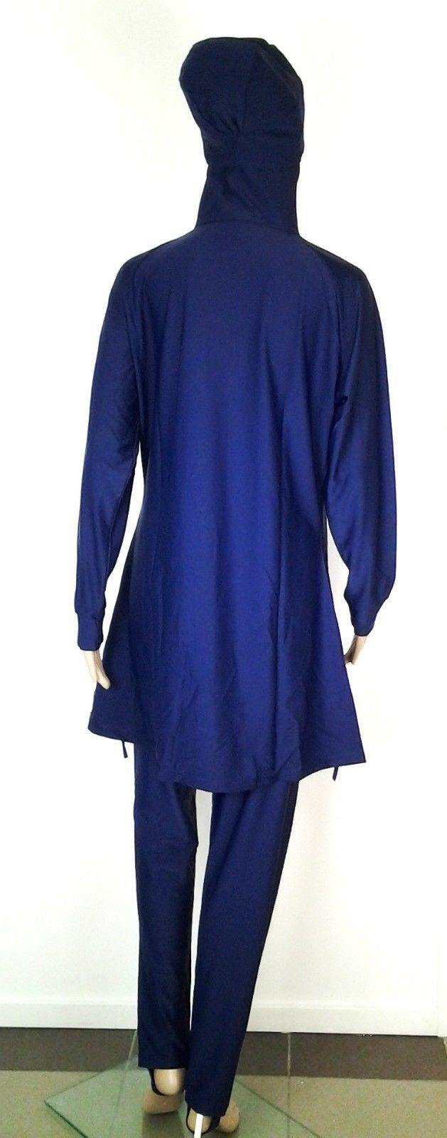 Muslim Islamic Full Cover Swimwear Beach Wear Costumes S-3XL