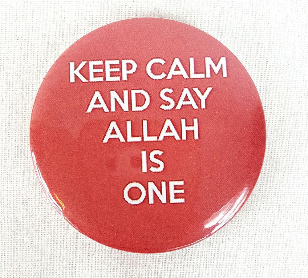 Muslim BADGE BUTTON PIN 