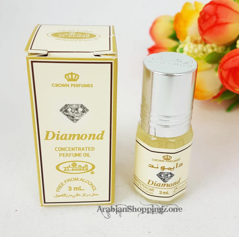 3 PCS AL Rehab Perfumes Concentrated Oil Attar Parfume 3ml  (3 Bottles)