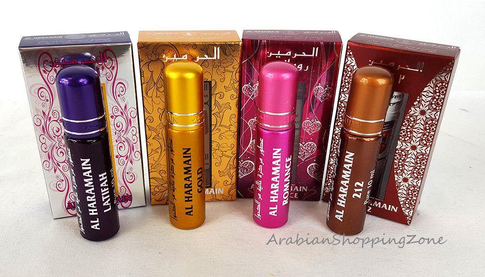 3 PCS AL Haramain 10ml Attars Oriental Concentrated Perfume Oil (3 Bottles)