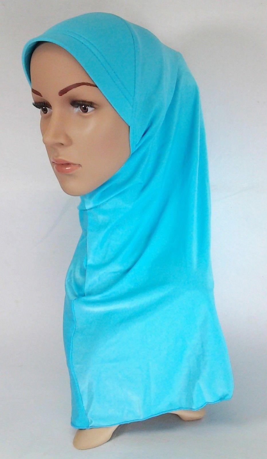 Viscose Ice Silk High Quality Muslim Hijab Islamic Amira Headwear