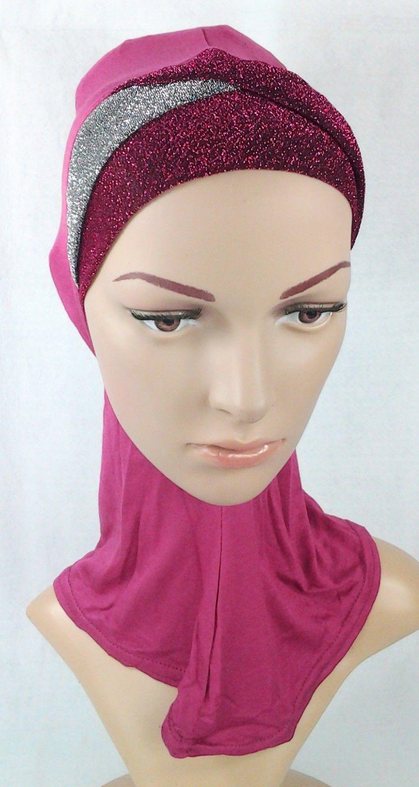 Cotton New Crossover Muslim Inner Caps Islamic Underscarf Ninja Hijab Hair Loss