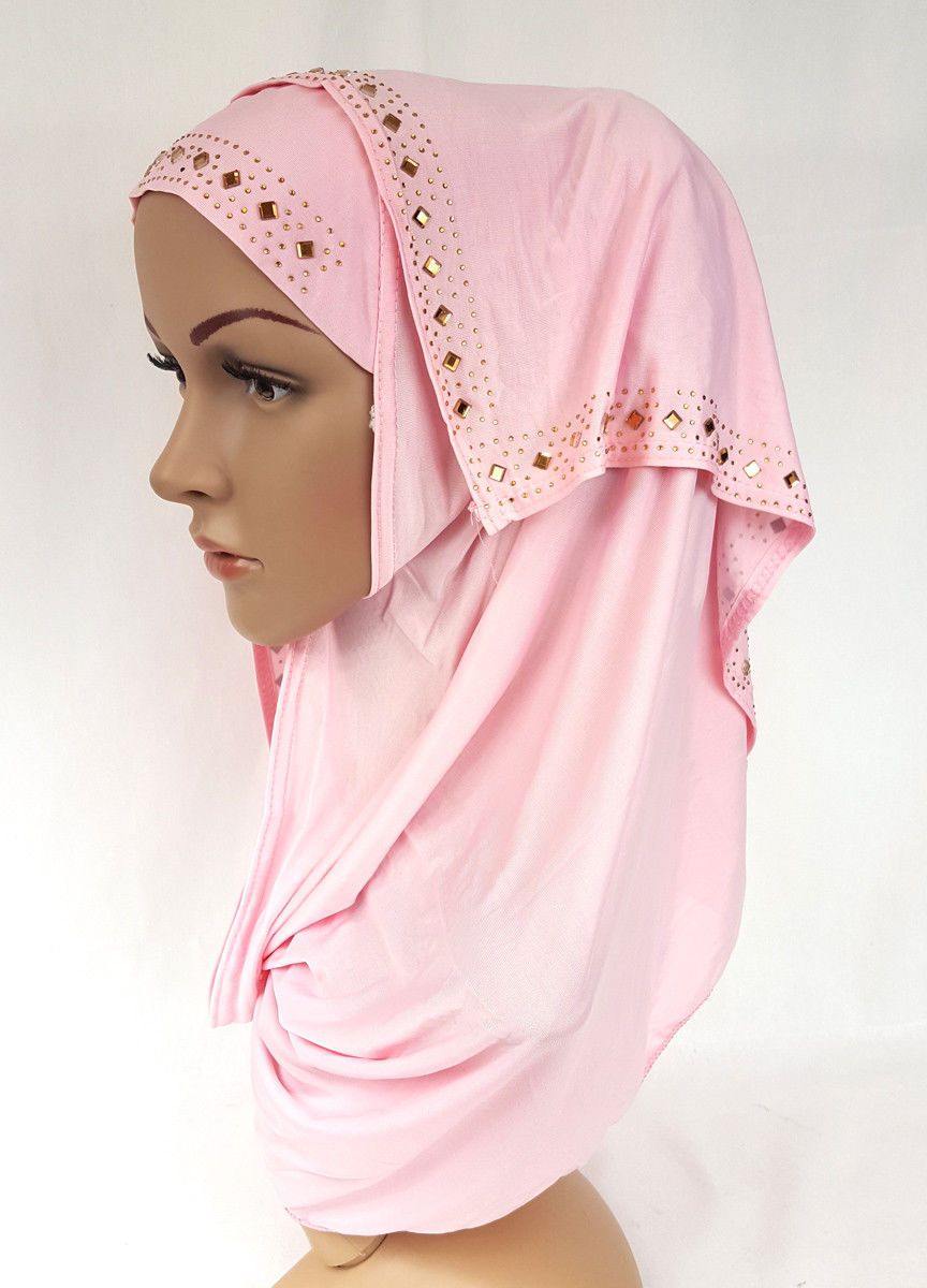 Slip On Instant Amira Style VISCOSE on-the-go Hijab Scarf ASZ0104