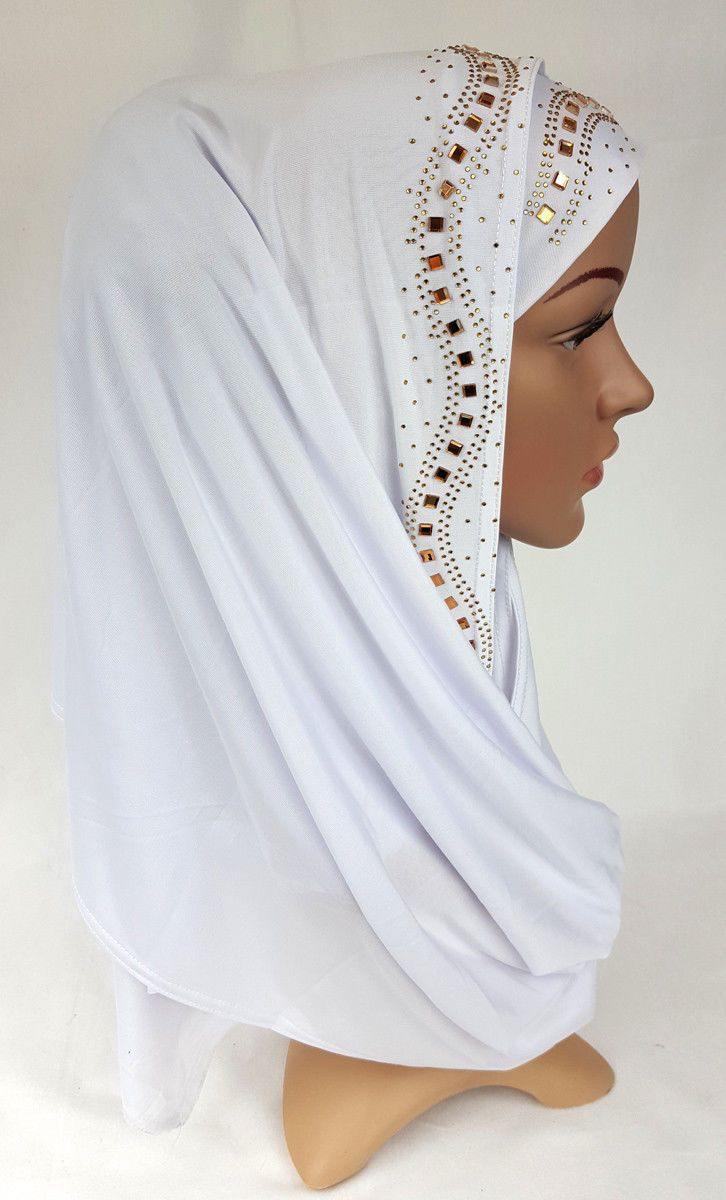 Slip On Instant Amira Style VISCOSE on-the-go Hijab Scarf ASZ0104