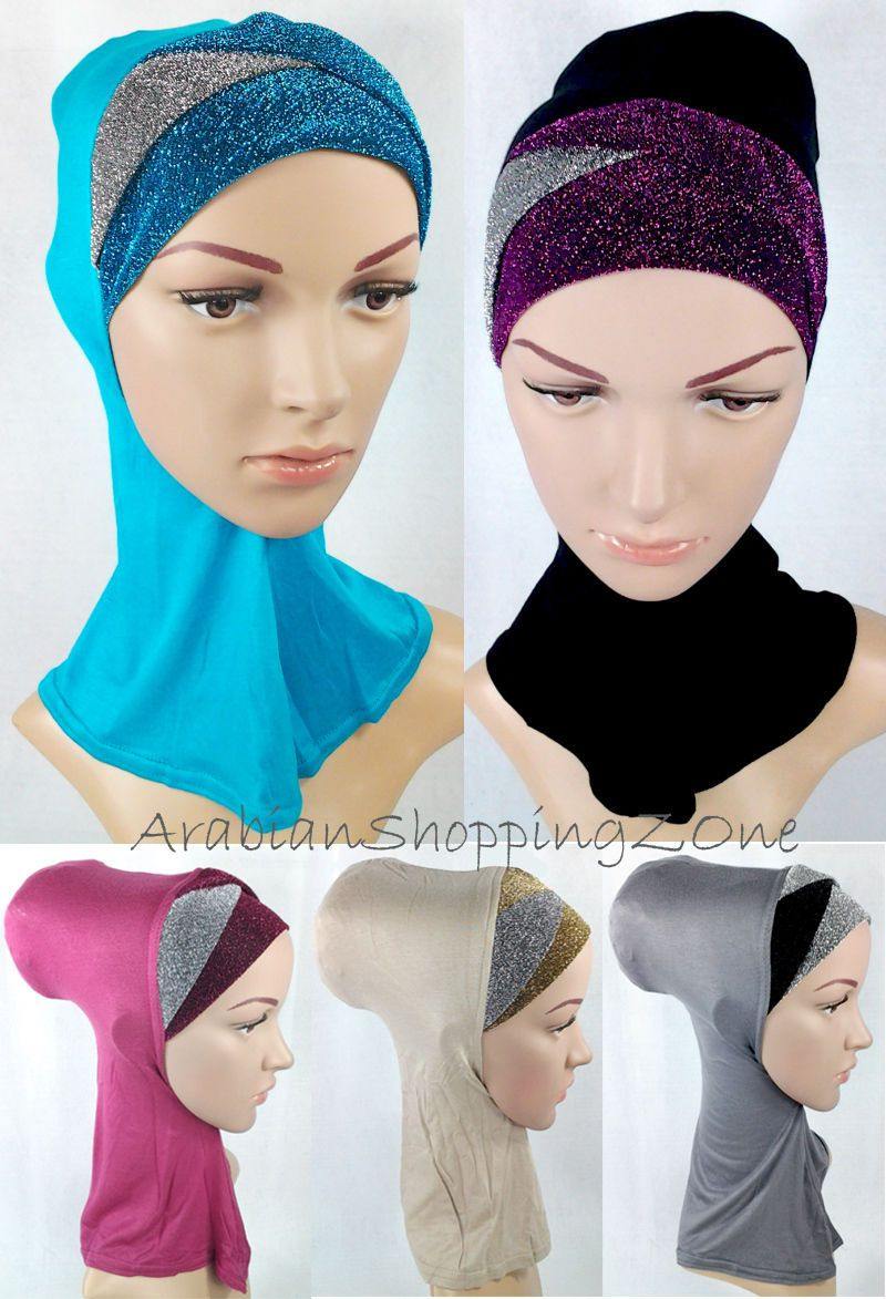 Cotton New Crossover Muslim Inner Caps Islamic Underscarf Ninja Hijab Hair Loss