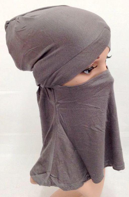 V-Shape Modal Cotton Muslim Women Inner Hijab Caps Islamic Underscarf