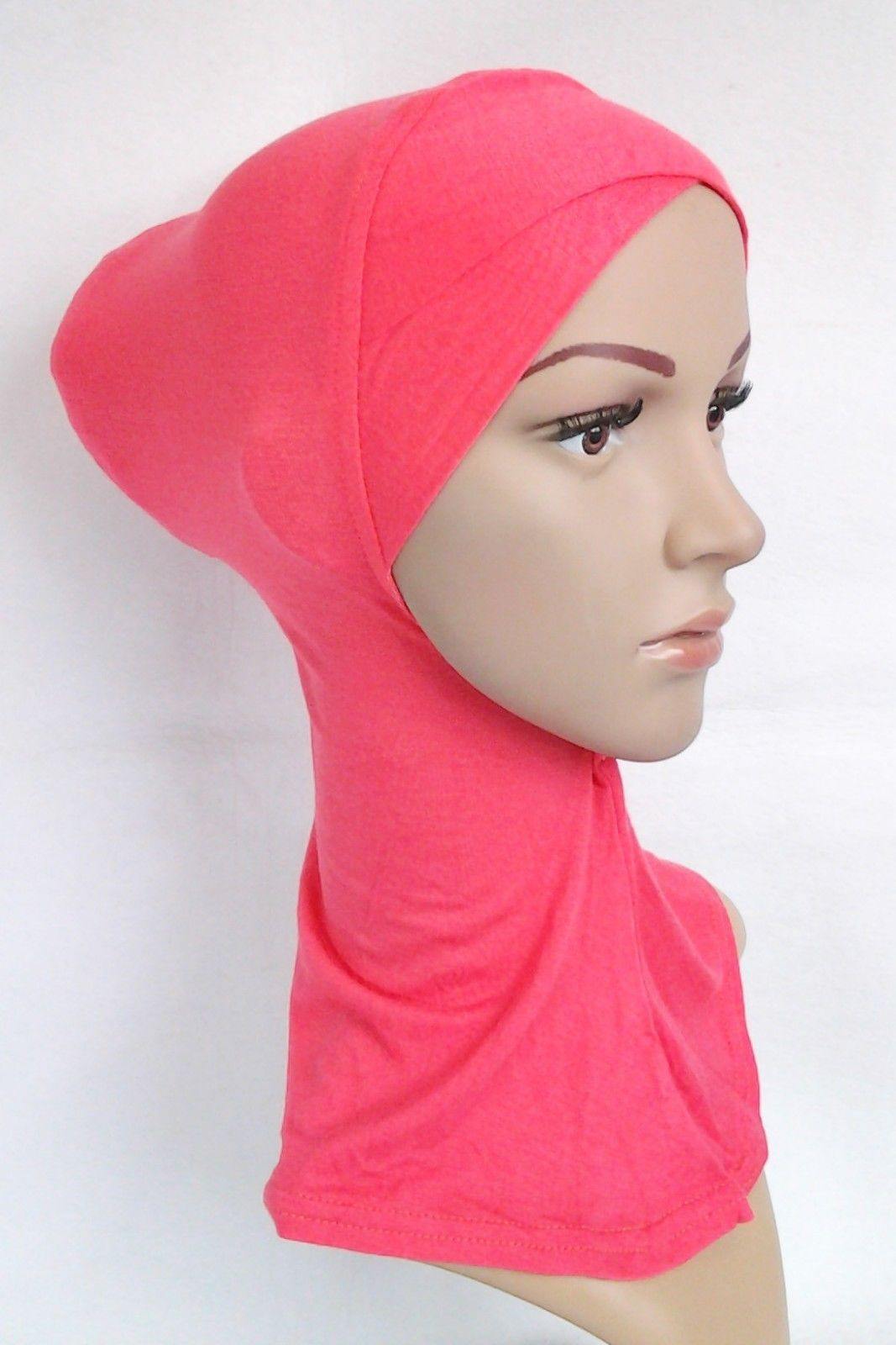 Fashion Cotton Muslim InnerHijab Cap NEW Cross-Forehead Islamic Underscarf/Hijab