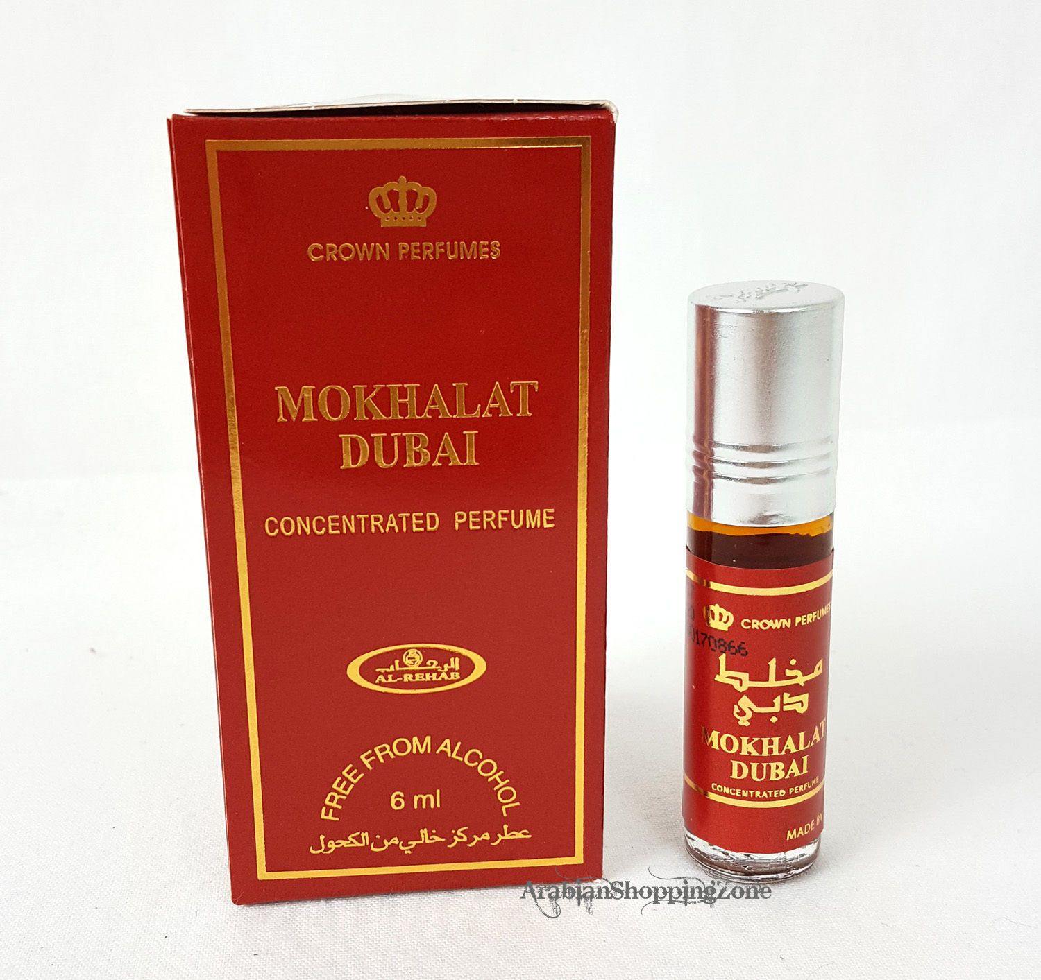 3 PCS AL Rehab Perfume Concentrated Oil Attar 6ml  (3 Bottles)