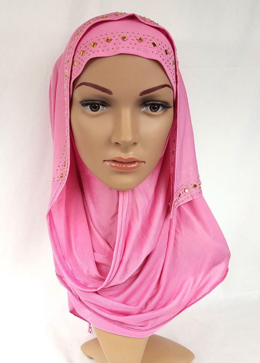 Slip On Instant Amira Style VISCOSE on-the-go Hijab Scarf ASZ0104