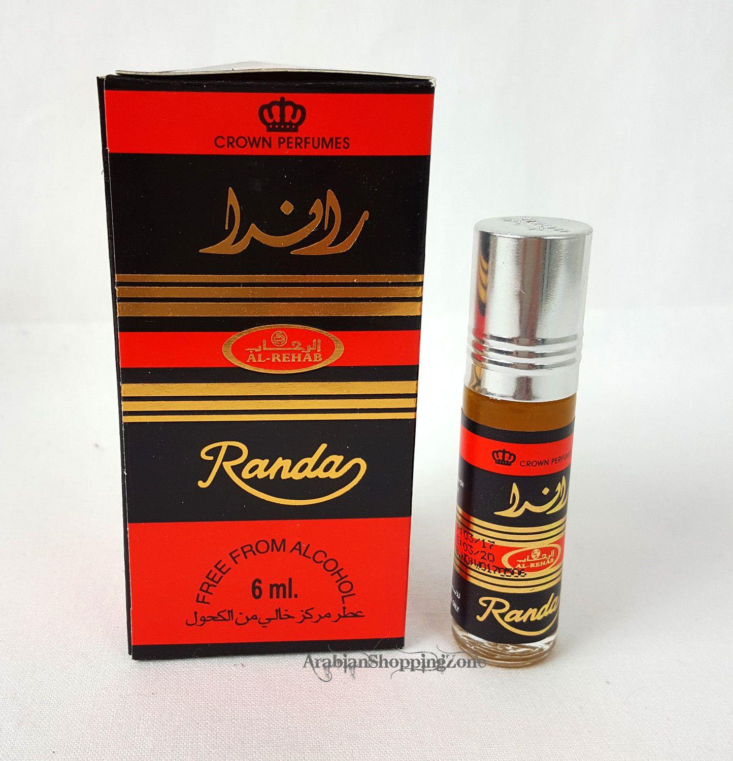 3 PCS AL Rehab Perfume Concentrated Oil Attar 6ml  (3 Bottles)