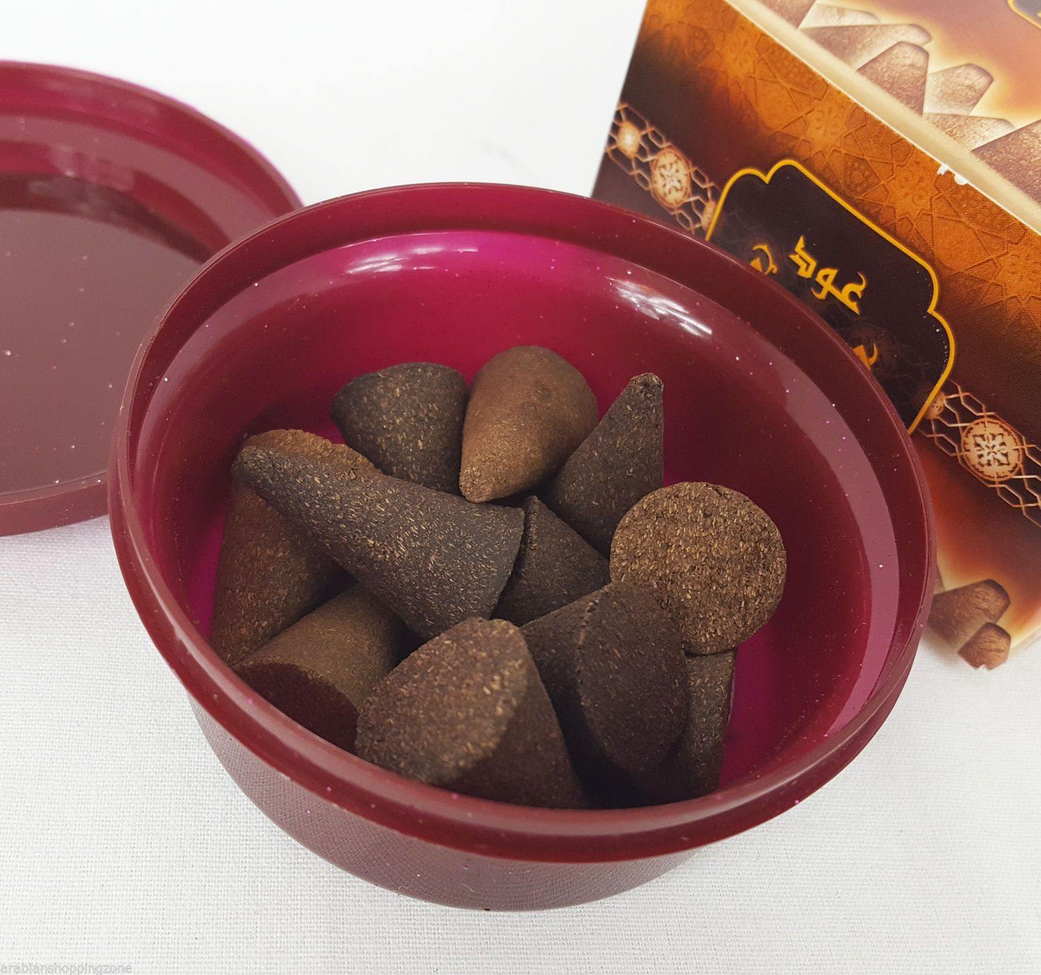 OUD HARAMY Perfume Incense Cones Saudi Arabian Mabkharat AL-Khaleej Ø¨Ø®ÙØ±