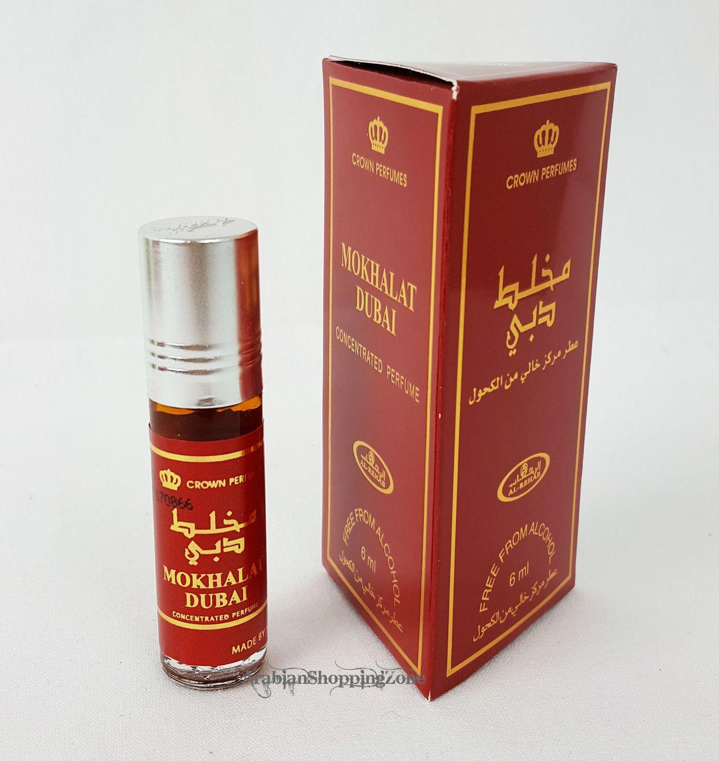 3 PCS AL Rehab Perfume Concentrated Oil Attar 6ml  (3 Bottles)