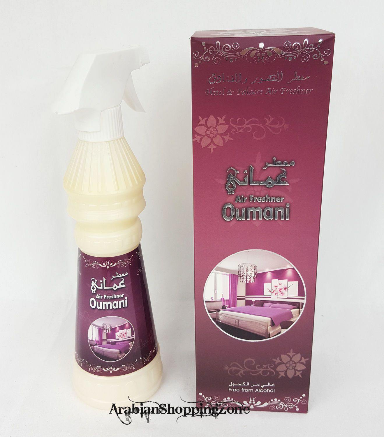 Mabkharat Al-KHALEEJ Air Freshener Spray 500ml Arab Fragrance Base