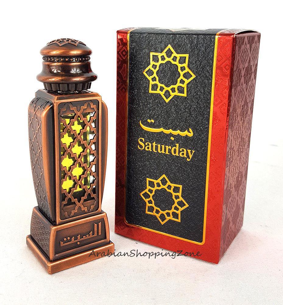 Saturday Arabian Spicy Fruity Floral Saffron Ambery 15ml by Al Haramain