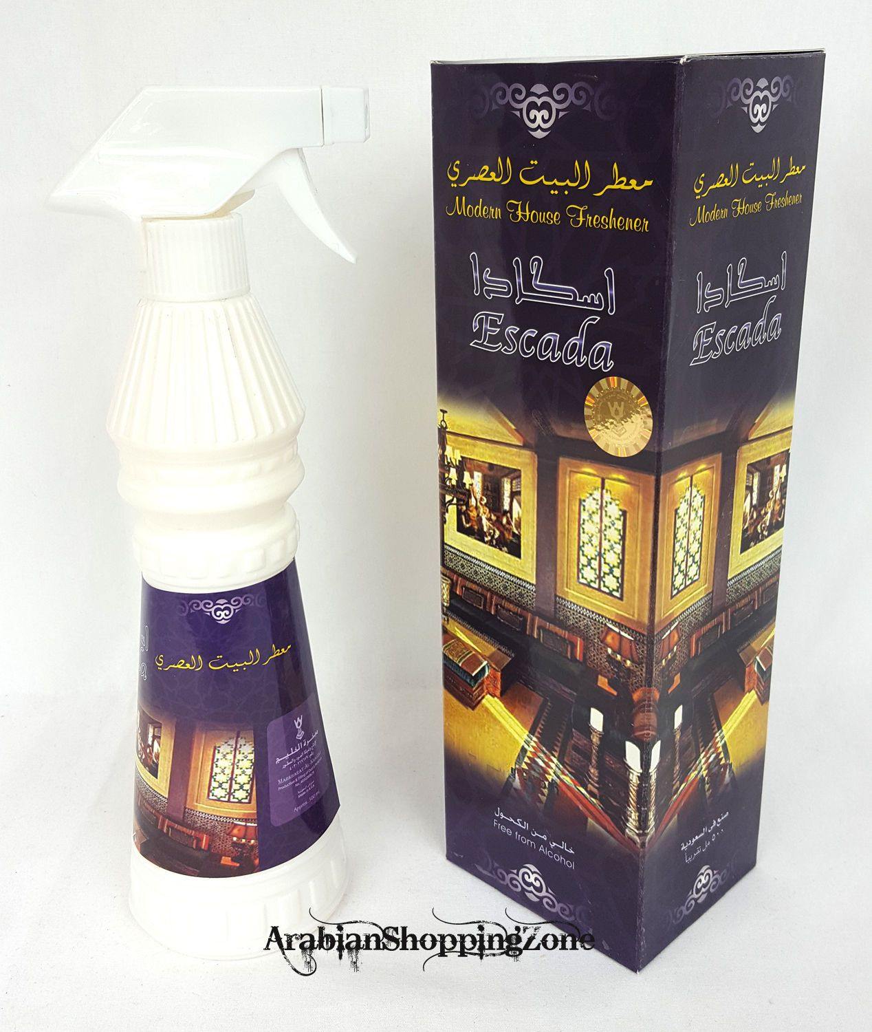 Mabkharat Al-KHALEEJ Air Freshener Spray 500ml Arab Fragrance Base