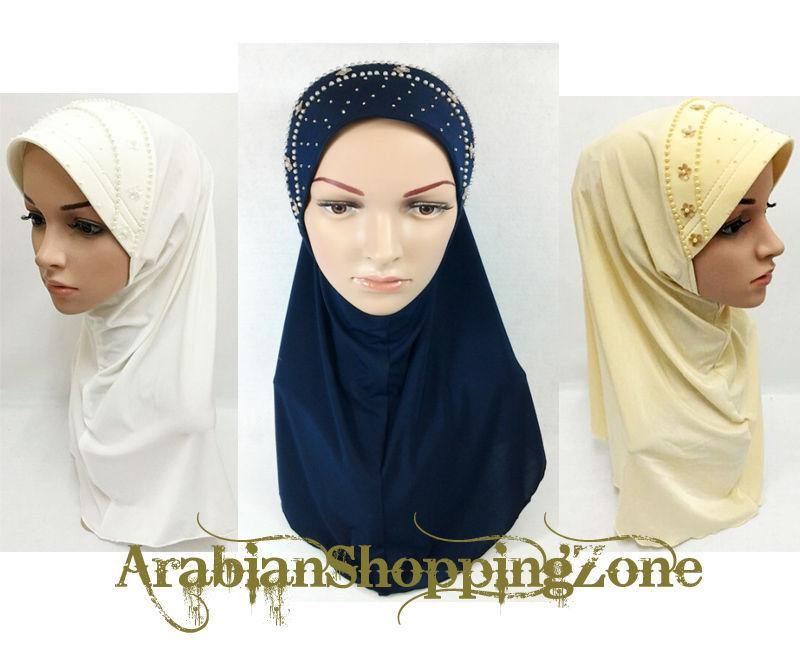 Summer LightWeight Lycra Slip-on Muslim Hijab Islamic Scarf Shawls