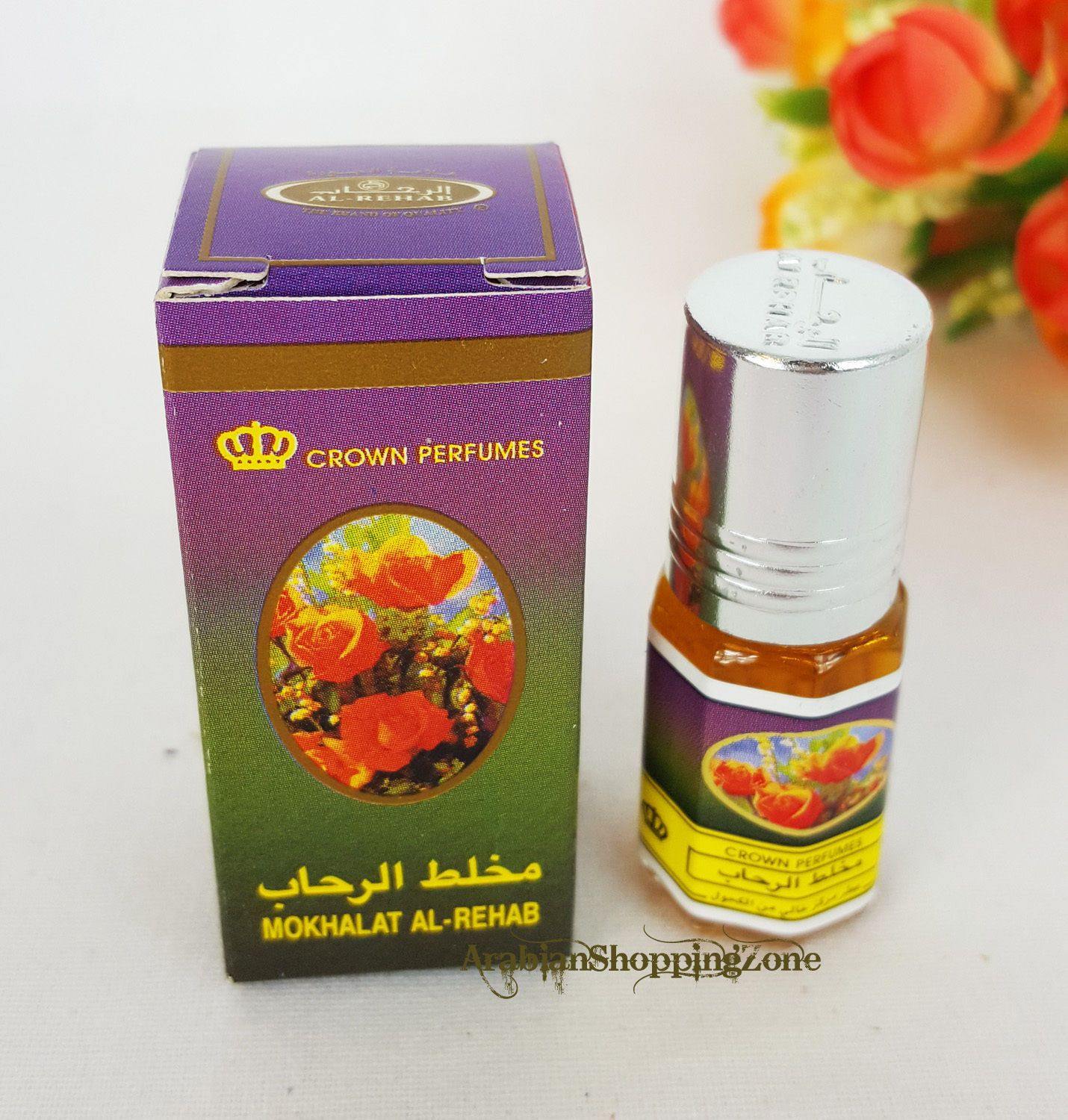 3 PCS AL Rehab Perfumes Concentrated Oil Attar Parfume 3ml  (3 Bottles)