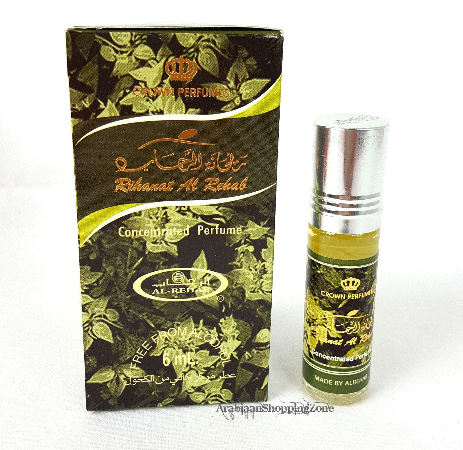 3 PCS AL Rehab Perfume Concentrated Oil Attar 6ml  (3 Bottles)