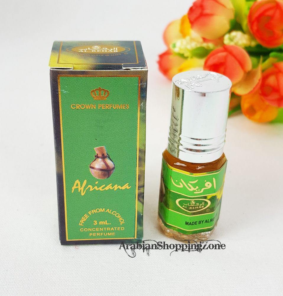 3 PCS AL Rehab Perfumes Concentrated Oil Attar Parfume 3ml  (3 Bottles)