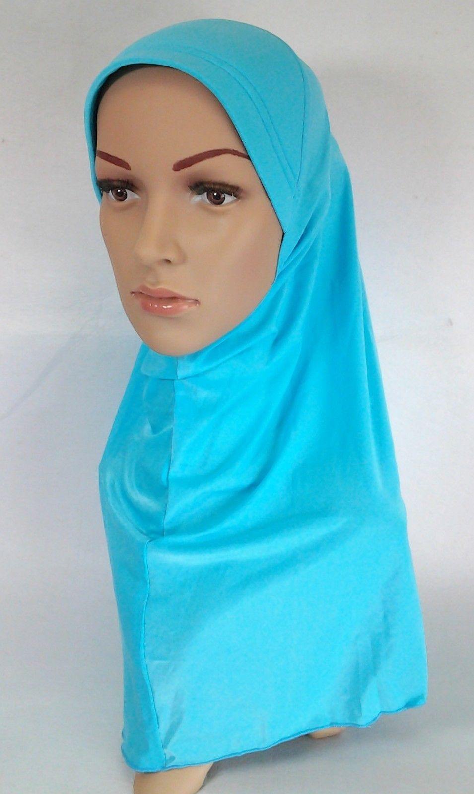 Viscose Ice Silk High Quality Muslim Hijab Islamic Amira Headwear