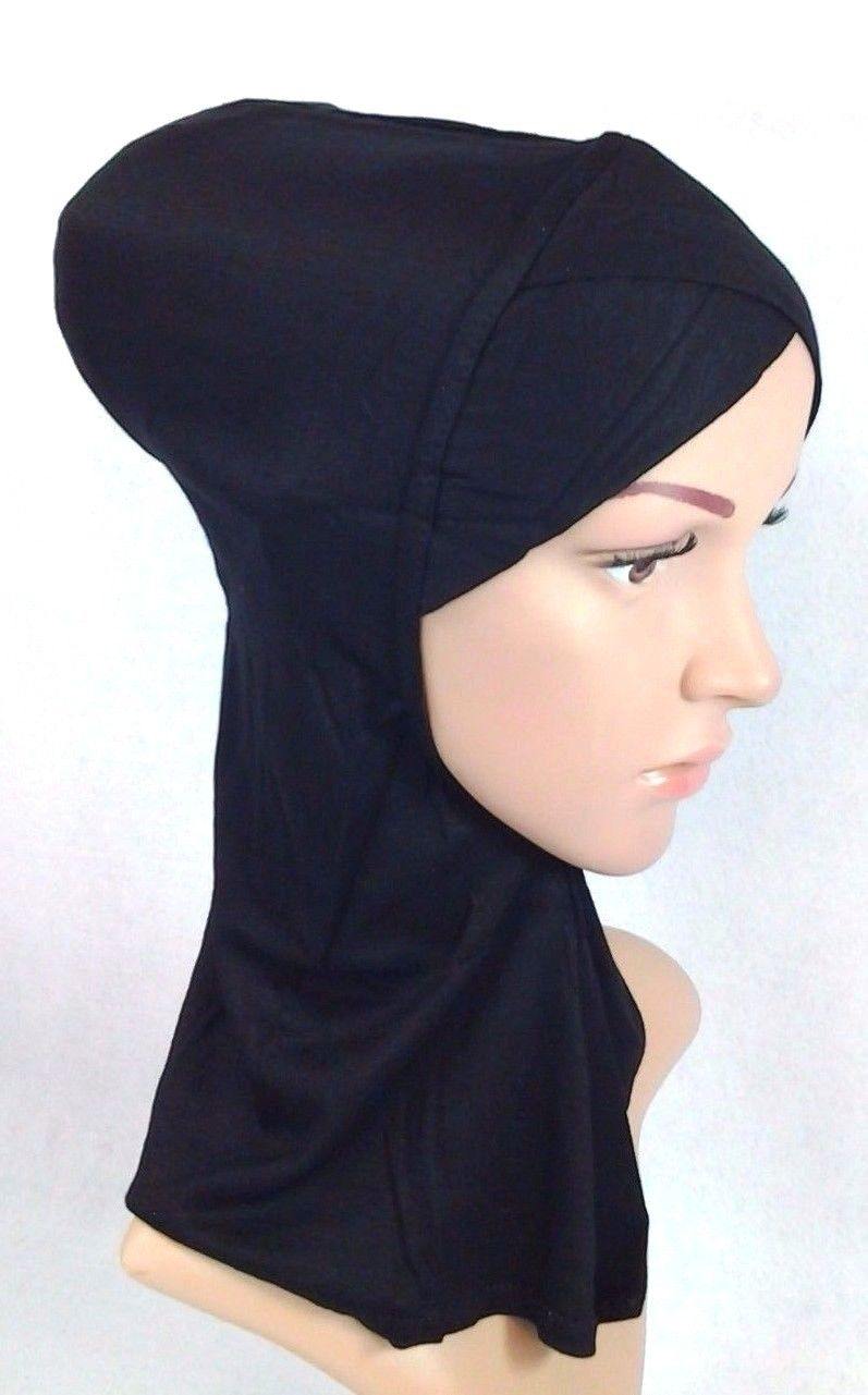 Fashion Cotton Muslim InnerHijab Cap NEW Cross-Forehead Islamic Underscarf/Hijab