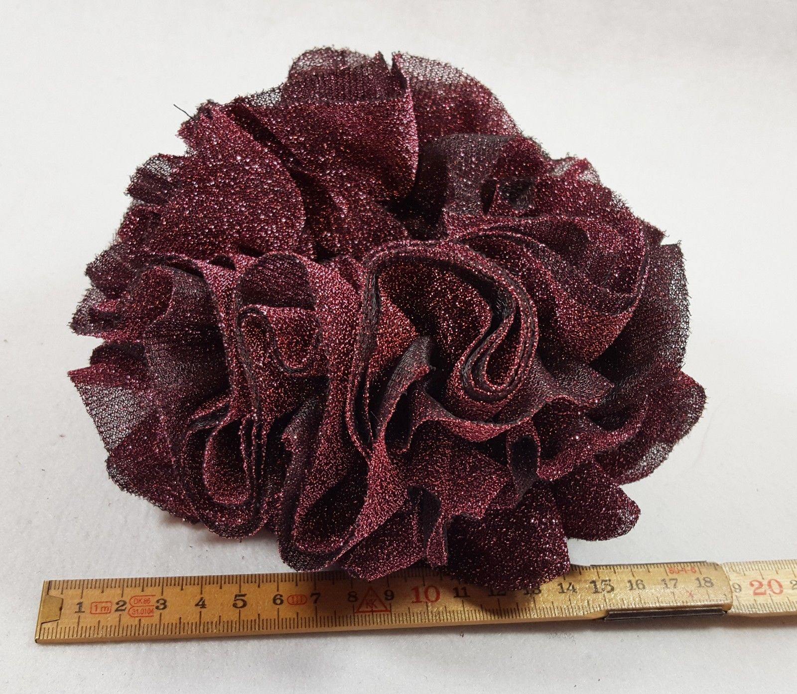 Khaleeji Volumizer Scrunchie Large Maxi Flower Hair Tie Bun Scarf