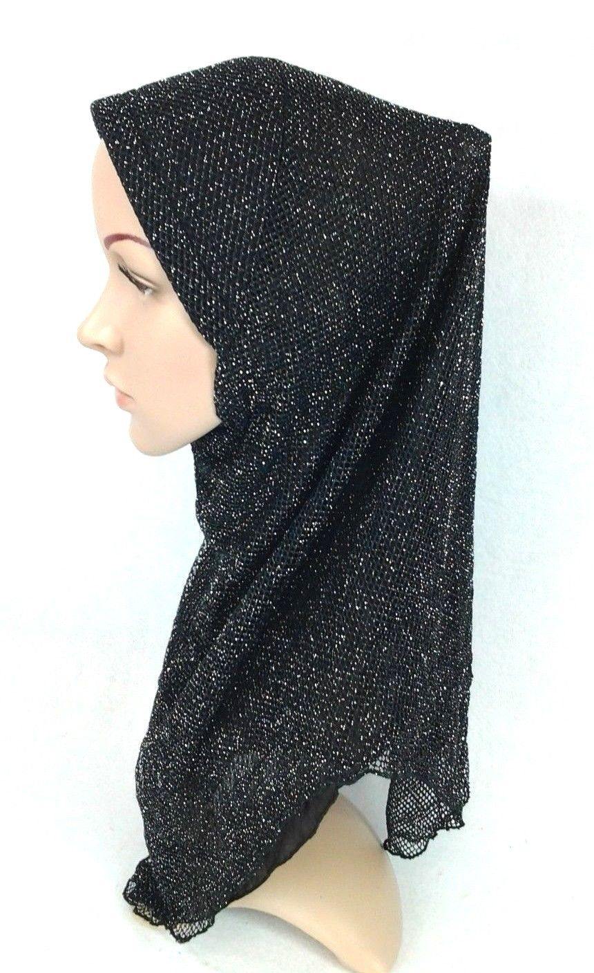 Muslim Hijab Islamic Soft Mesh Hijab/MaxiScarf/ Wrap/Shawl/Slip-on