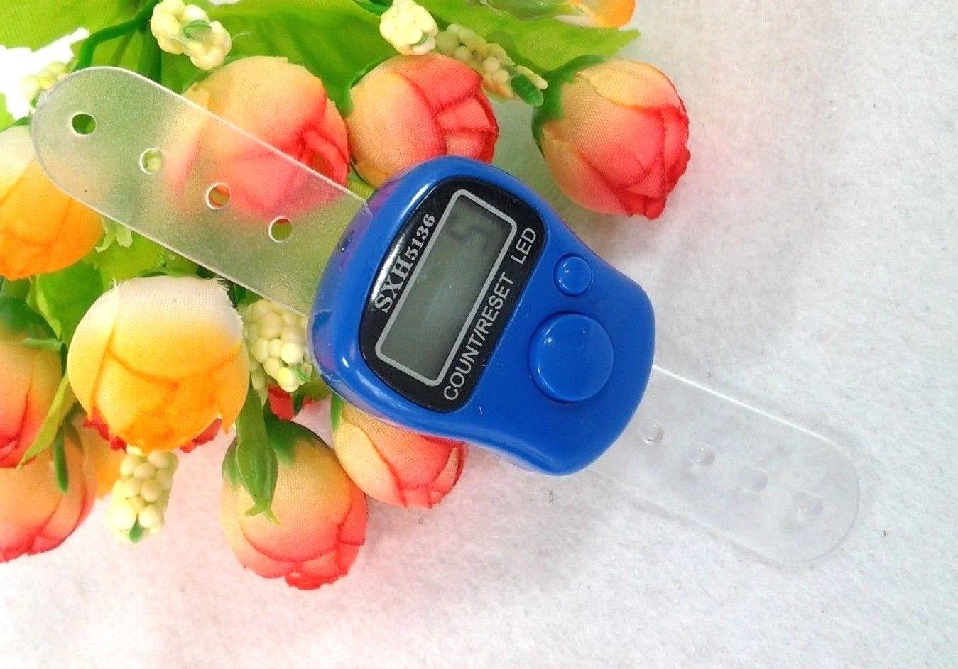 5-Digit Muslim Digital Finger Tasbeeh Counter Masbaha with LED (MiniTorch)