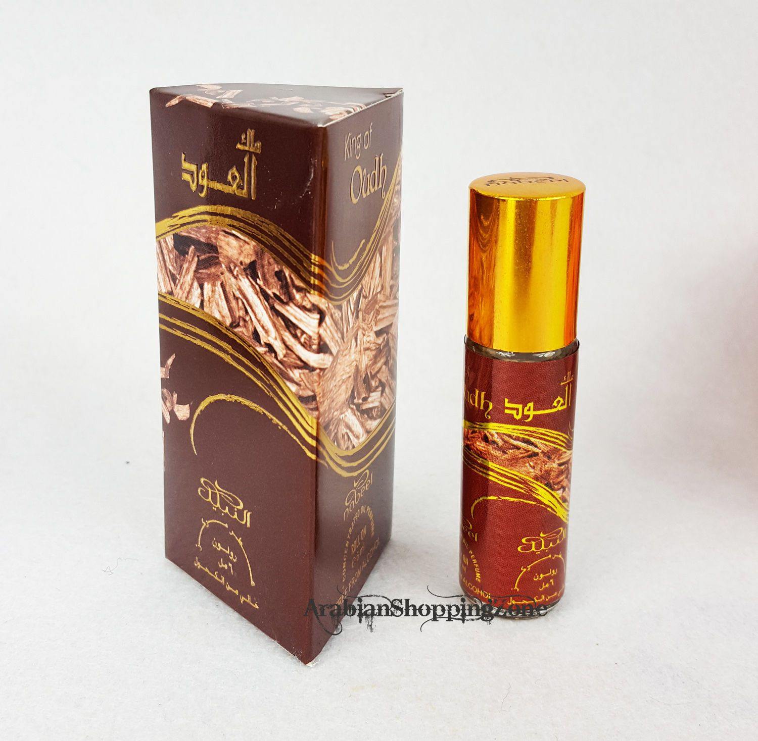 3 PCS Nabeel Perfume Oil Attar Musk/OUD Roll-on 6ML (3 Bottles)