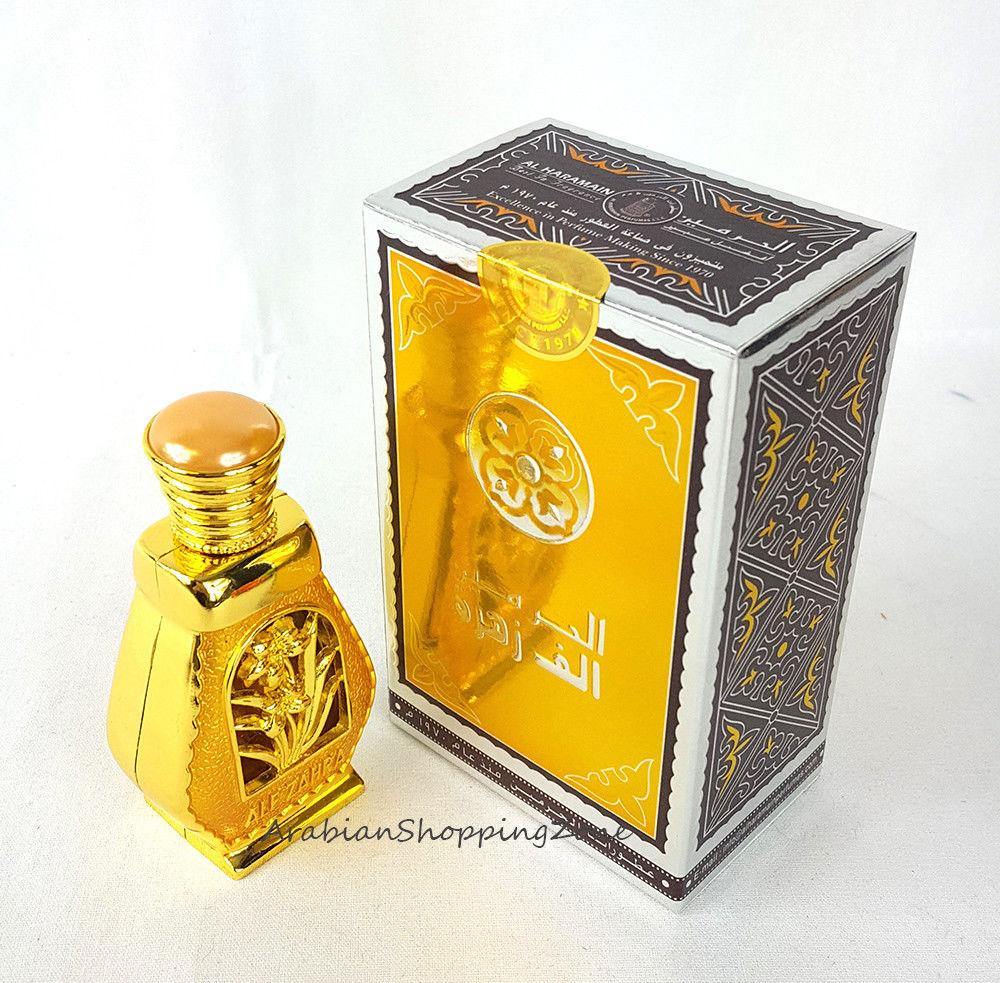 Alf Zahra 15ml by Al Haramain Concentrated Perfume Oil with Musk and Pure Rose