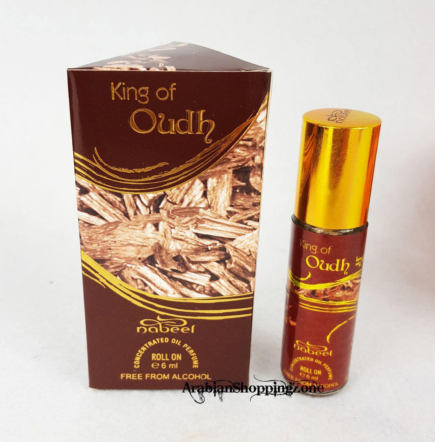 3 PCS Nabeel Perfume Oil Attar Musk/OUD Roll-on 6ML (3 Bottles)