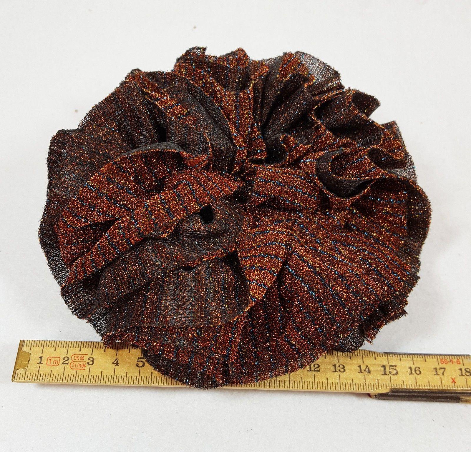 Khaleeji Volumizer Scrunchie Large Maxi Flower Hair Tie Bun Scarf