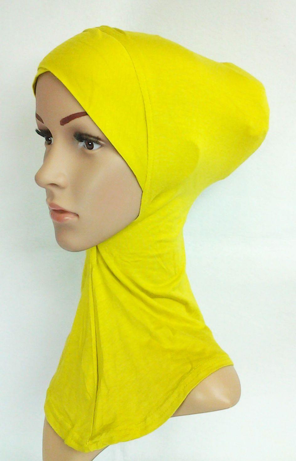 Fashion Cotton Muslim InnerHijab Cap NEW Cross-Forehead Islamic Underscarf/Hijab