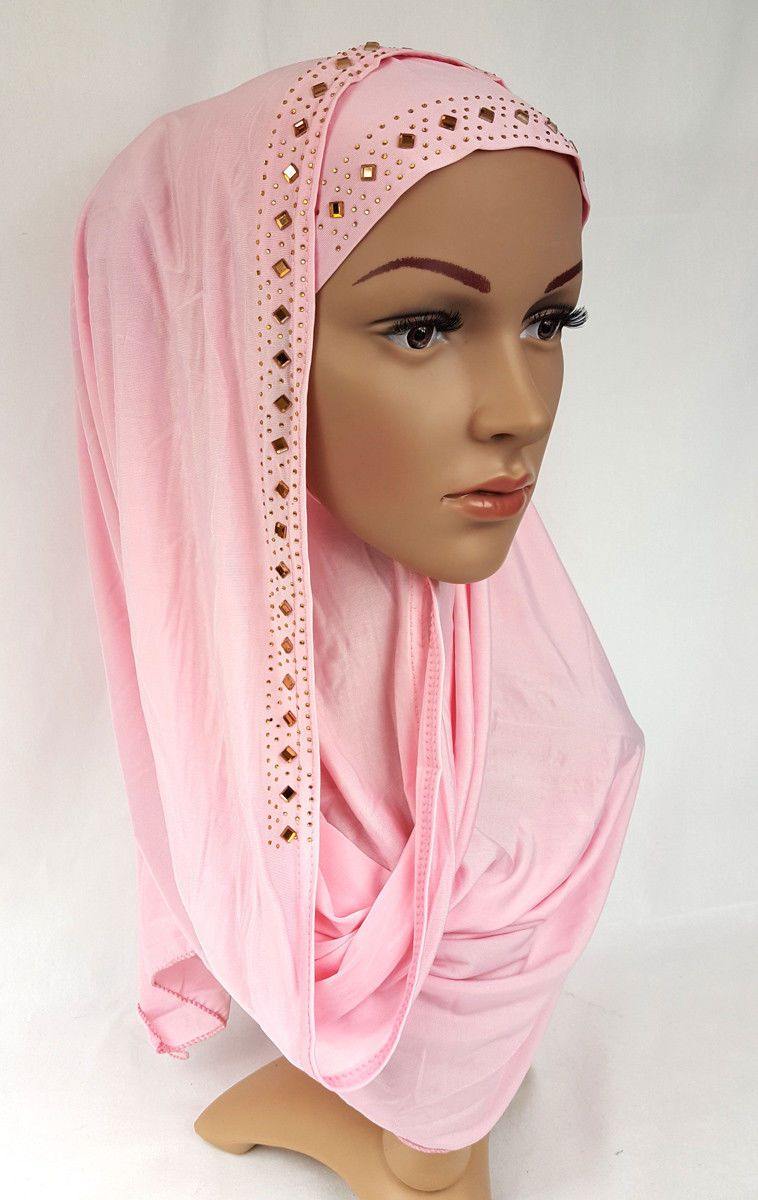 Slip On Instant Amira Style VISCOSE on-the-go Hijab Scarf ASZ0104